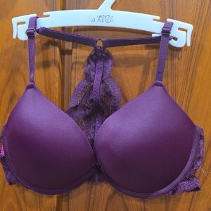 La Senza Deep Purple Lace Bra